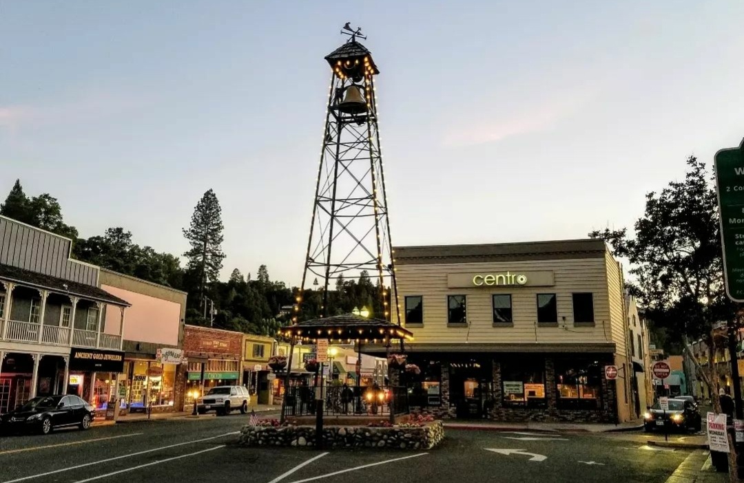 Bell Tower in downtown Placerville