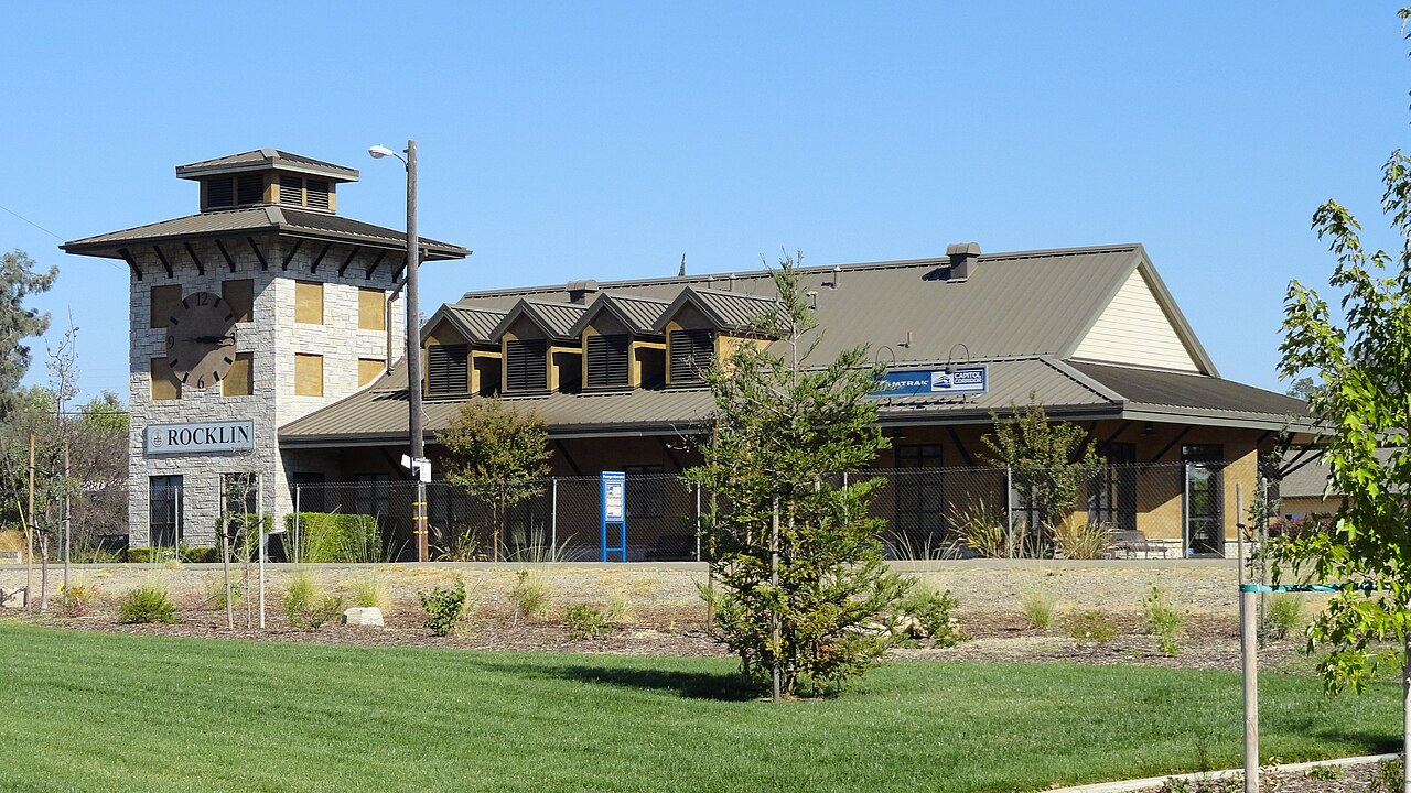 Rocklin train station