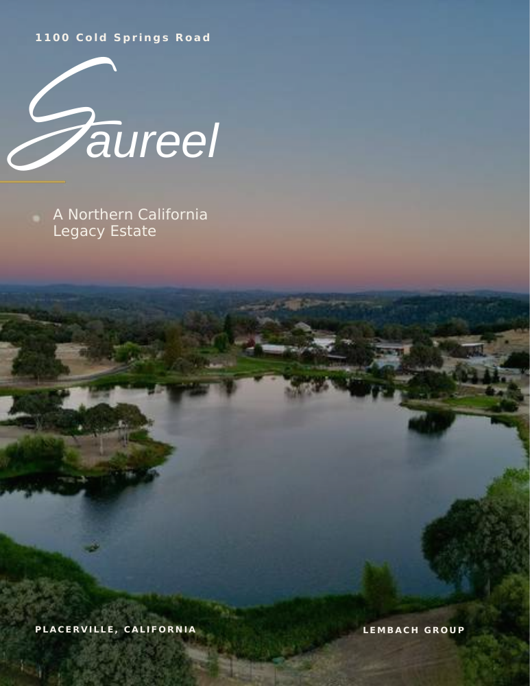 Cover of the Saureel buyer brochure